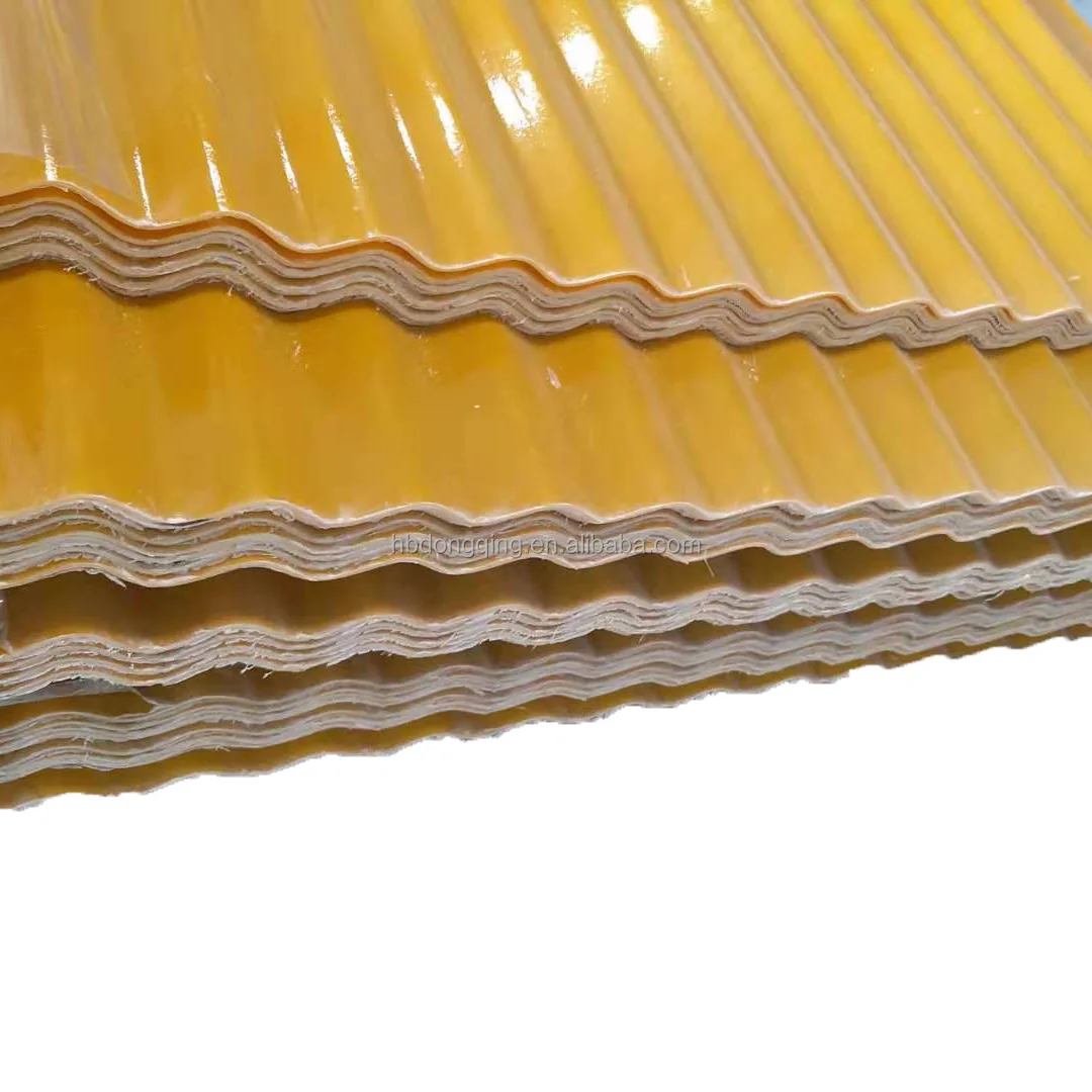 Low Cost Long Span Transparent Waterproofing Roofing Sheets Plastic Frp Roof Sheet Corrugated Fiberglass Tiles