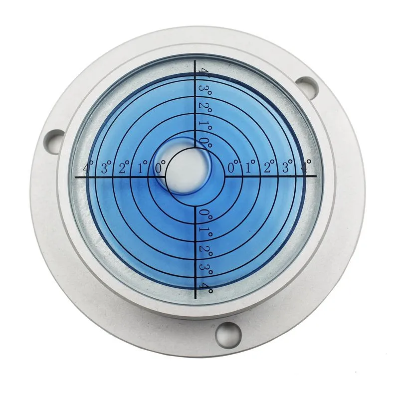 TEBAK Metal Luminous Crane Heavy Industry Mechanical Spirit Level Bubble Night Vision Circular Universal Bubble Level Vials