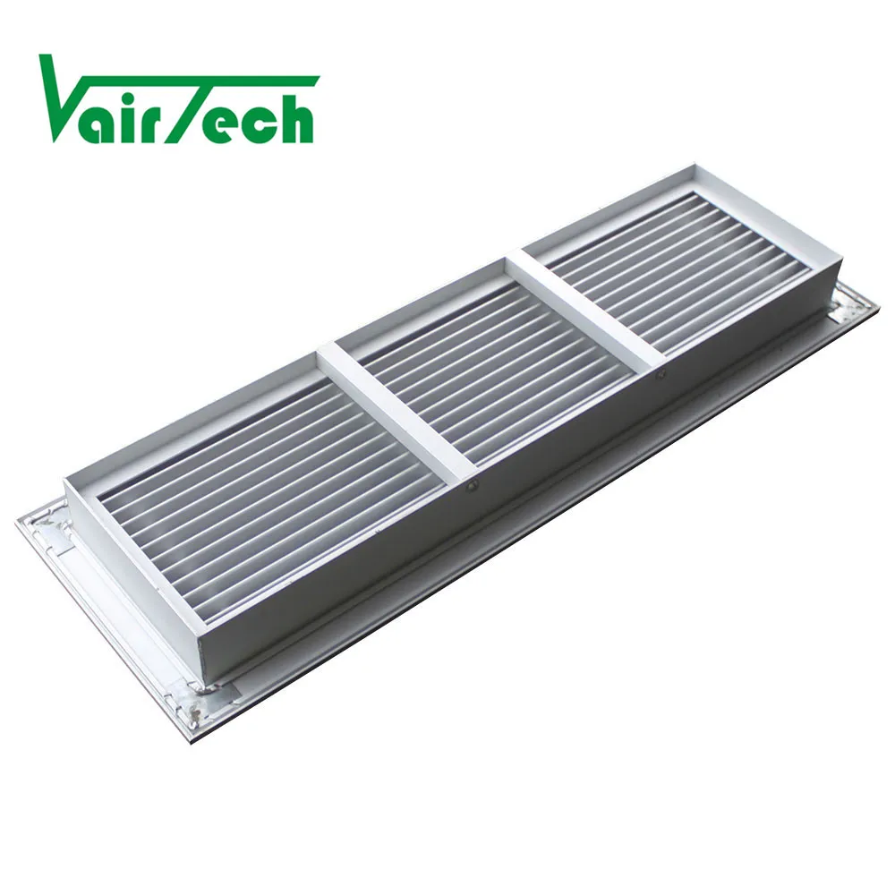 air Conditioning Detachable Aluminum air Grille Anodized Floor air Return Grill