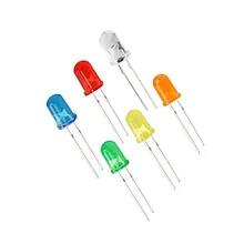 High bright LED round 3mm 5mm red led, greed, yellow, orange led light emitting diode