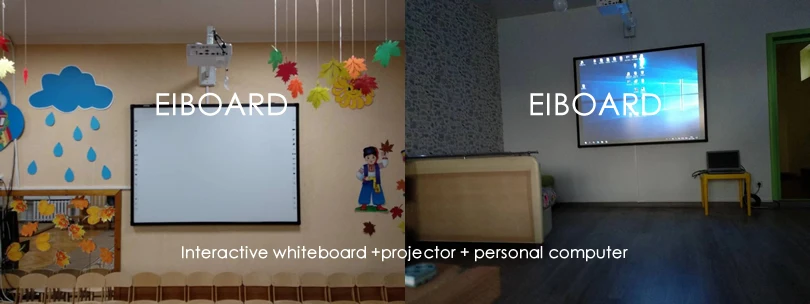 Digital Classroom solution interactive projector magnetic blackboard