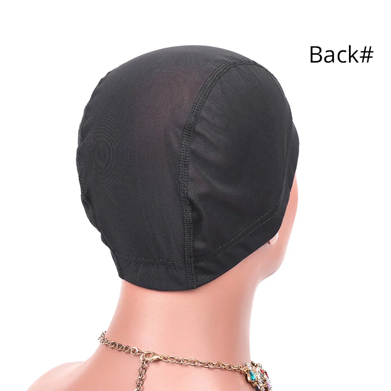 
 Черные и бежевые высокоэластичные дышащие колпачки для париков разных размеров, сетчатая купольная шапка для парика  