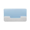 Support de clavier monobloc-bleu gris