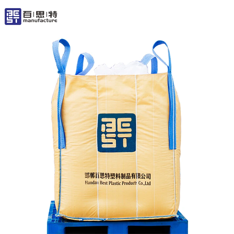 FIBC Big Bag pp Woven Jumbo Bulk Bags 1000kg Jumbo Bag Dimension