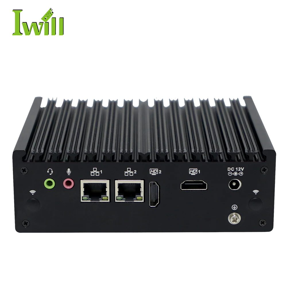 ミニPC fwater Mini PC Linux Jasper Lake Quad Core - 2 Realtek Gigabit Ethernet