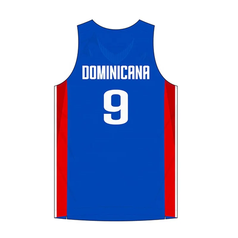 Source dominican republic dry fit simple design basketball jersey color  blue customise basketball jersey on m.