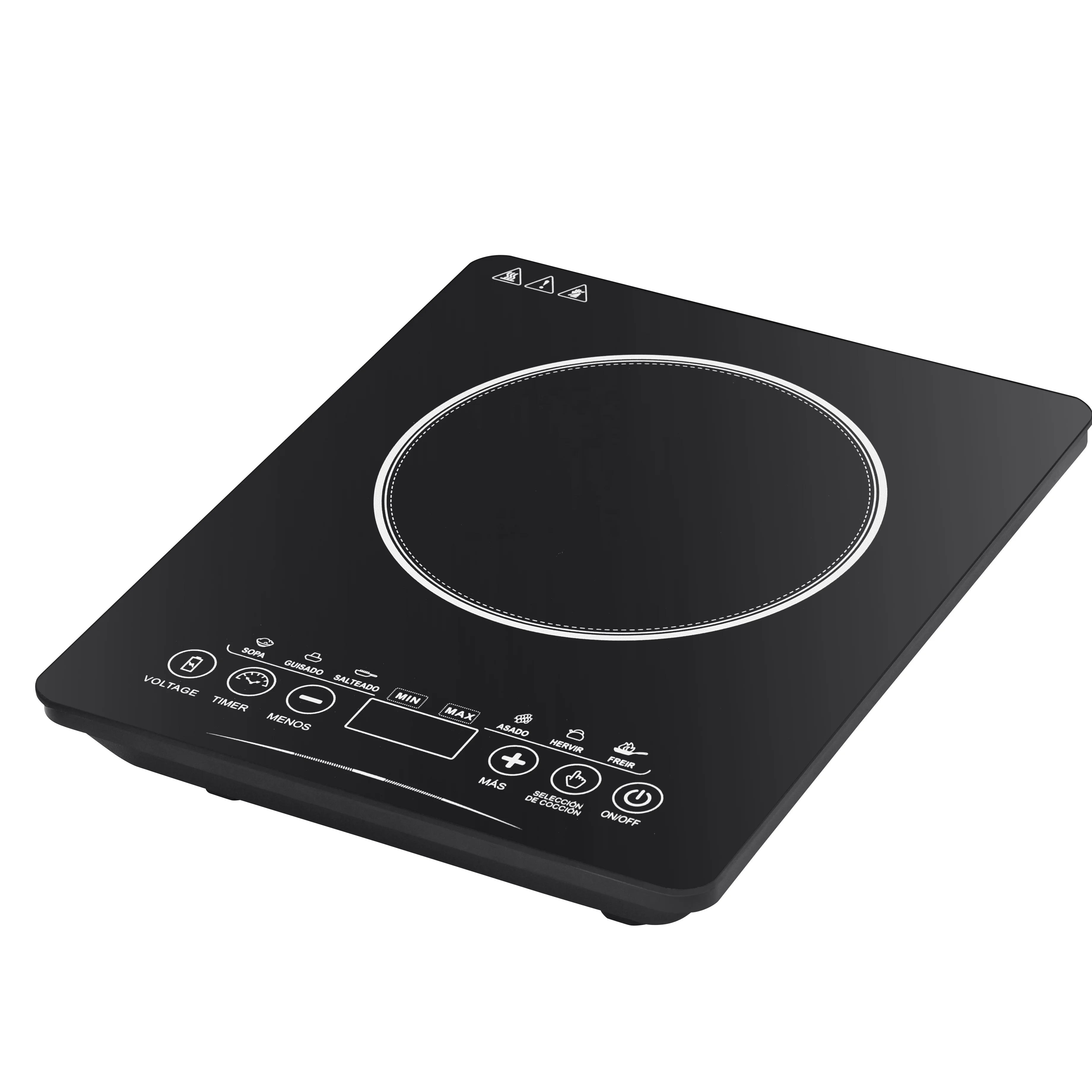 Electric Ceramic Cooker with Touch Control Button Single Burner