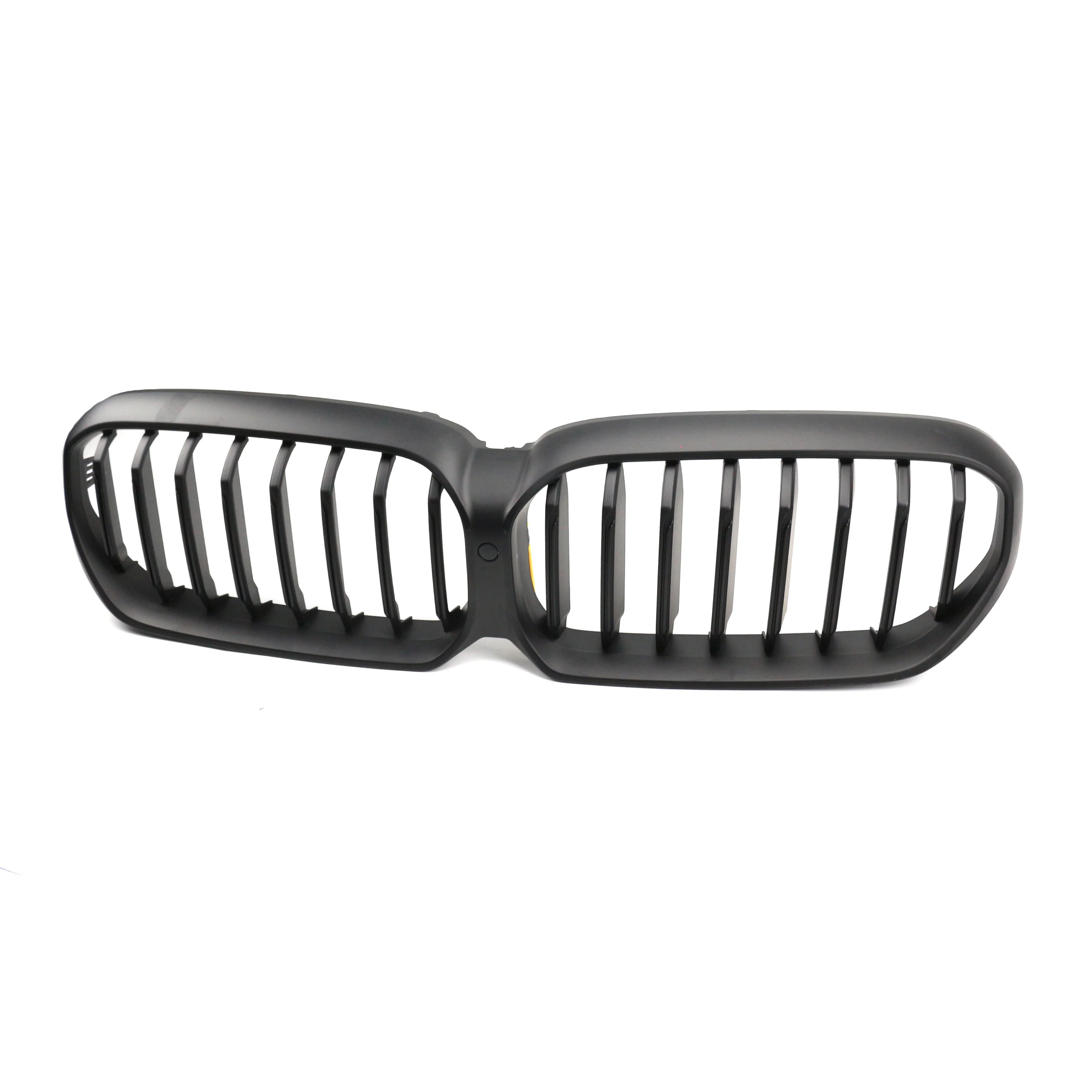 product tiypeor car front kidney grille black front bumper grill carbon fiber single slat car grills for bmw 5 series g30 2020-5