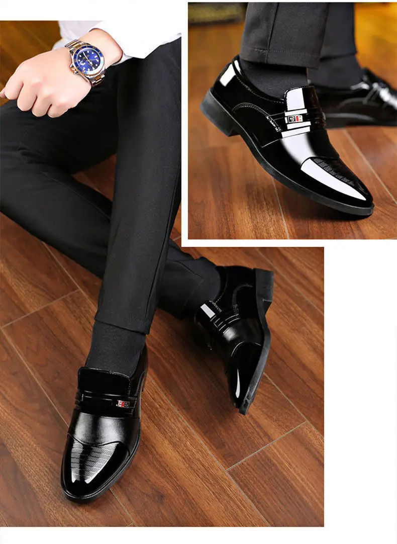 Comfort Men's Business Casual Shoes Fashion Dress Sneakers Office ...