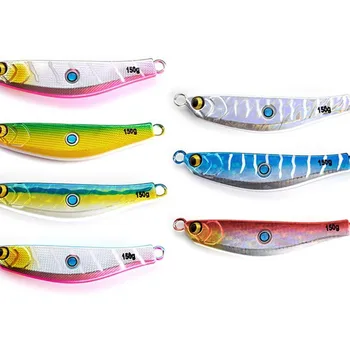 Pave the Way Japanese-Style Cross-Border Sea Fishing Fast-Sinking Metal Jig Sardine Bait 80g/100g/150g Bionic Artificial Lure – Metal Jig – view 2