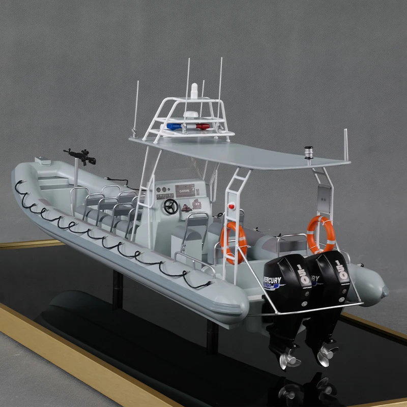 【A】O.A.S Customized 65cm Handmade Engineering Patrol Ship Model Factory Ship Gift Science & Engineering Toysel