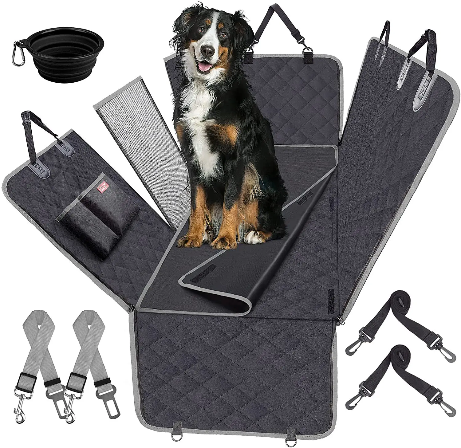 Waterproof Pet Travel Accessories Foldable Dog Car Seat Car Pet
