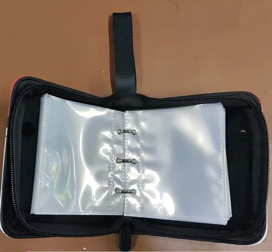 Mini 1-Pocket Top Loading Card Binder Lightweight Small Collectible Trading Card Albums for 80 Standard Cards Made PU Material Mini 1-Pocket Top Loading Card Binder Lightweight Small Collectible Trading Card Albums for 80 Standard Cards Made PU Material