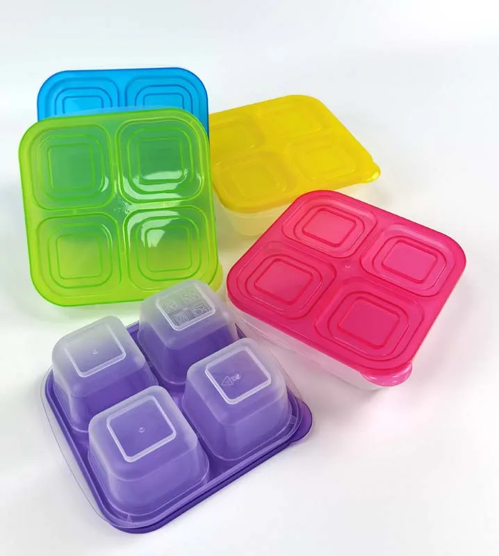 2023 Newest Bestselling Bento Snack Box Meal Prep Reusable 4 ...