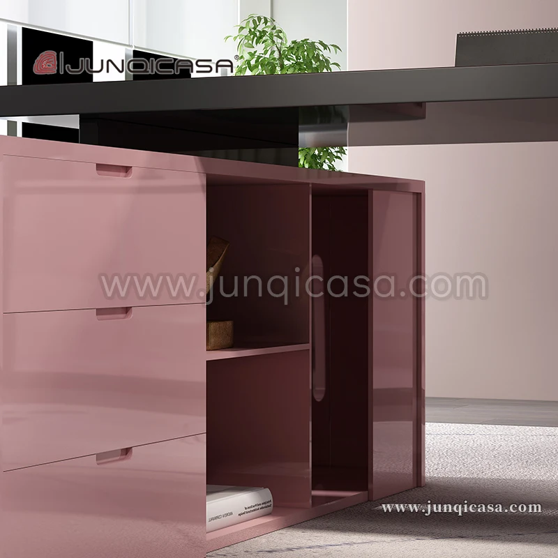 Latest Unique Design I Shape Executive Office Desk Modern Office Furniture Table Ceo Manager Tables