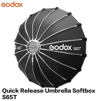 Godox Accessories S65T 65cm Speedlite Portable Octagon Umbrella Softbox Honeycomb Grid Bowens Mount Studio Flash Live LED Light detail image