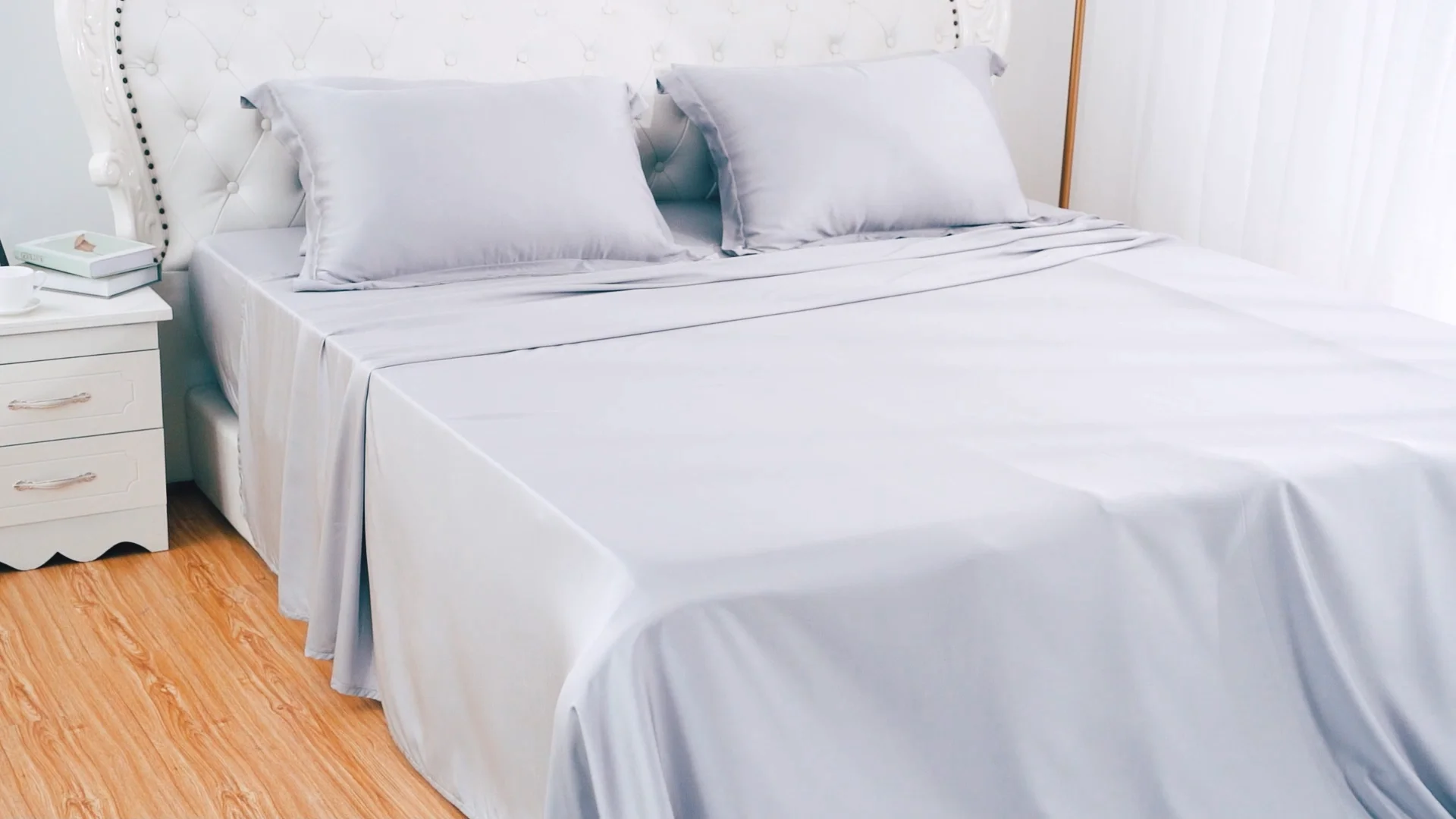 Hypoallergenic Material Bamboo Bed Linen Sets Bedding Lyocell Sheet Set