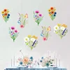 Hanging Flower Bouquet*8pcs