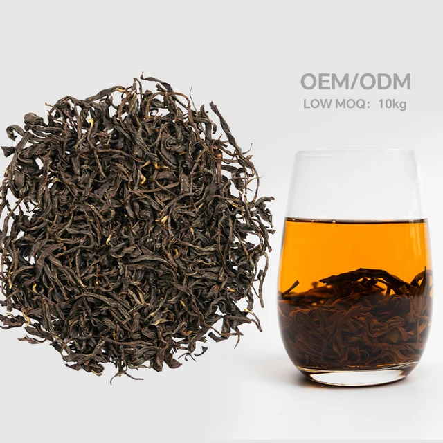 Low Price Packaging Ceremonial High Quality Natural  Dried 1kg Chinese Black Tea Craftsmanship Black Tea