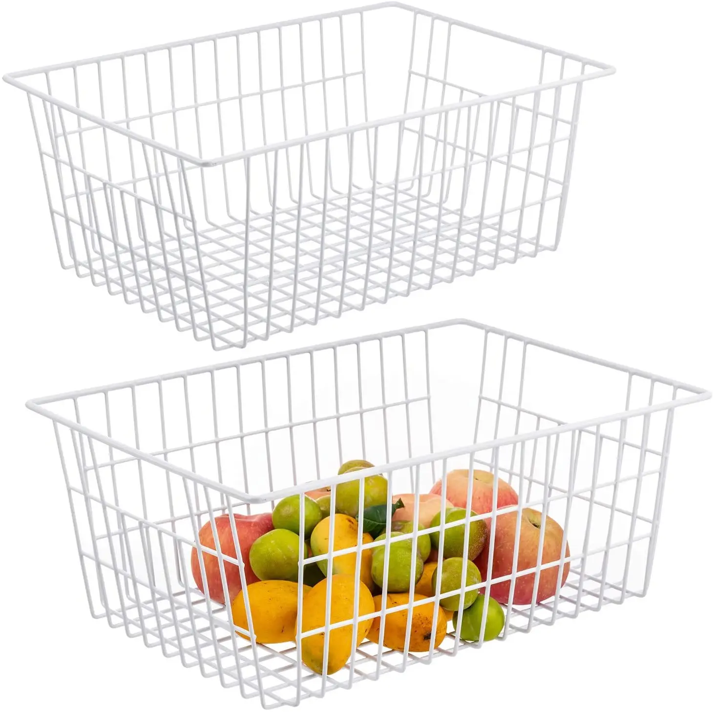 Square Wire Mesh Container Vegetable Mesh Storage Baskets