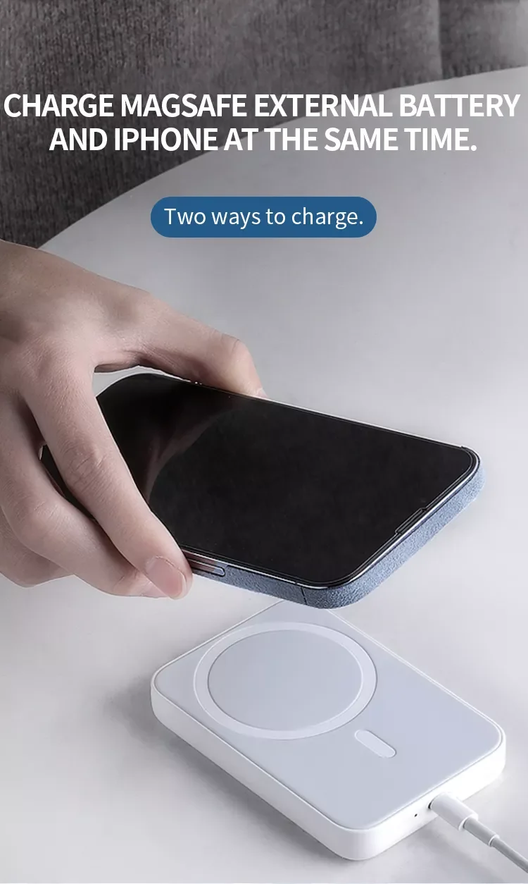 Factory Mag Safe Battery Pack For Iphone 13 High Quality Clone Magsaf