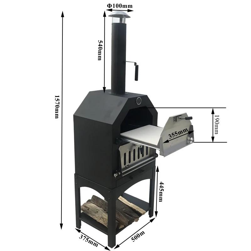 Source Professional approved Commercial Outdoor grill portable Wood Stone  Pizza Oven barbecue gril on m.alibaba.com