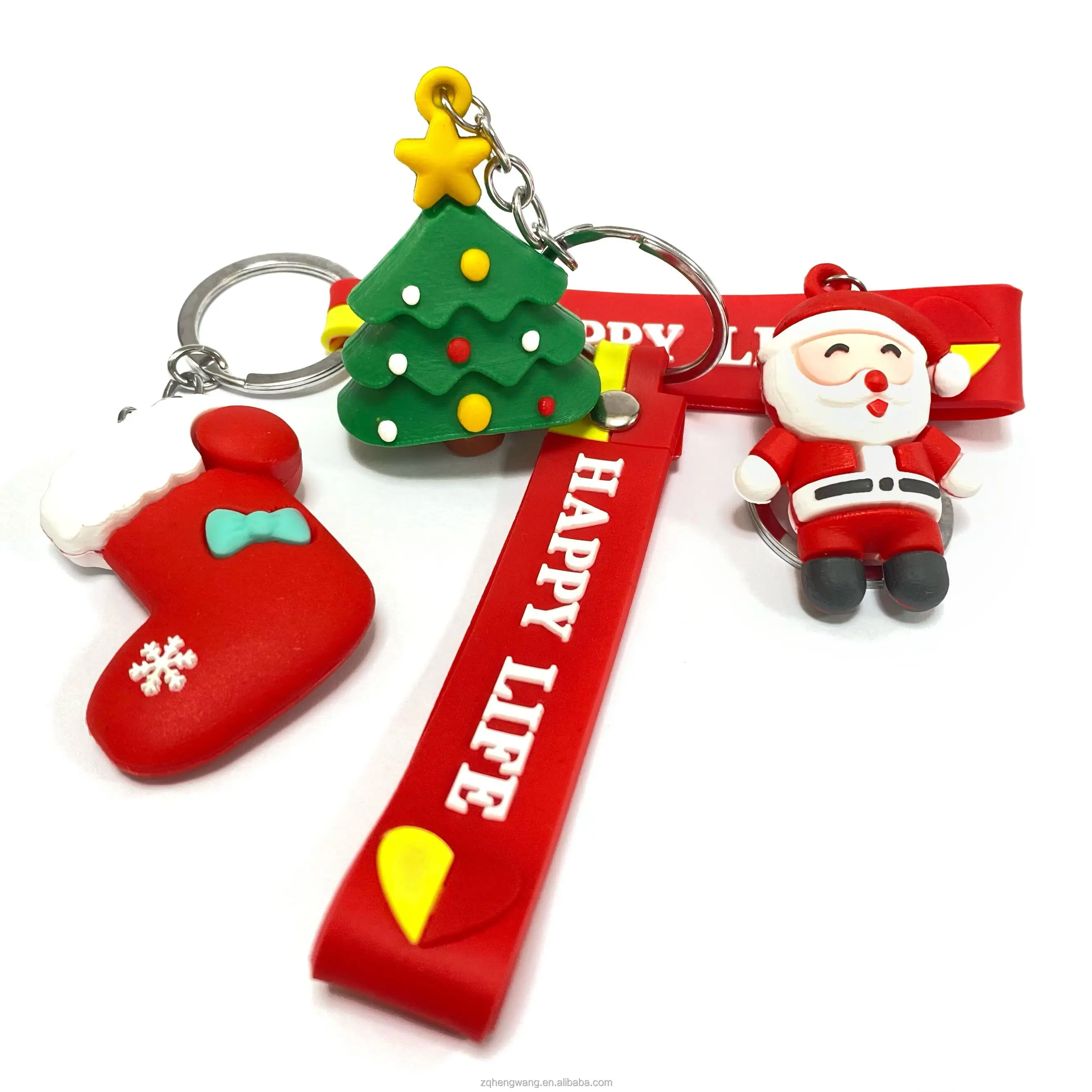 3D Mini Shoe Keychain Colorful Cavernous Beach Slippers Foam Keychain ...