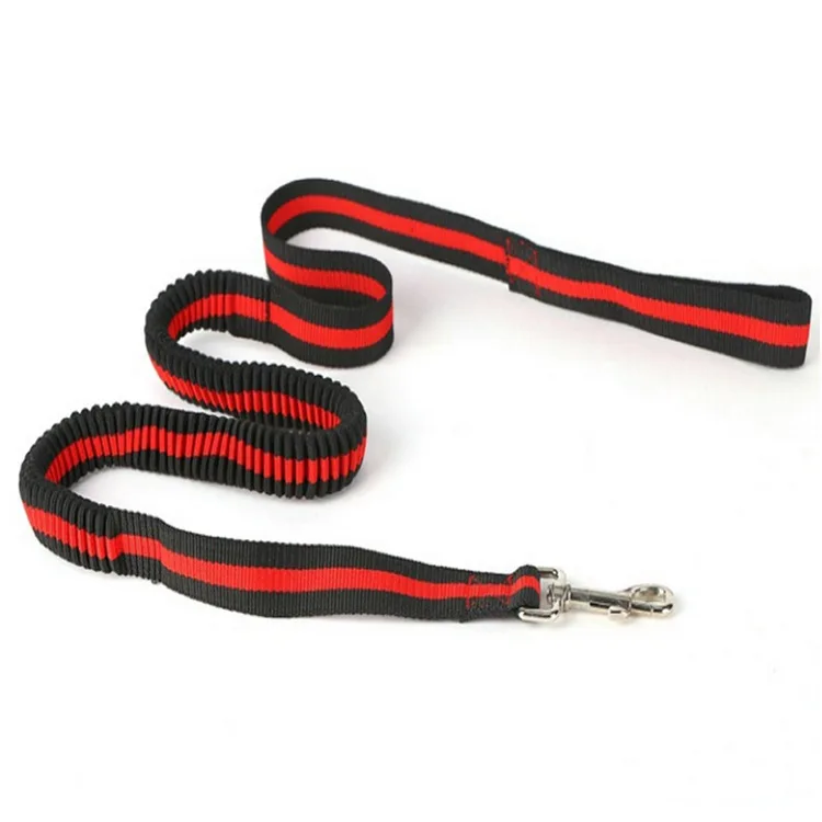 Factory Wholesale Dog Products Custom Elastic Bungee Pet Collar Leash