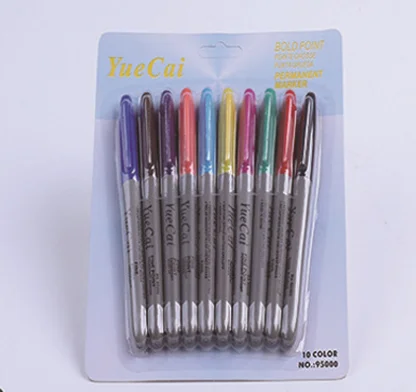 12 Colors Sharpie Fine Point Permanent Marker Pen for Students or Office