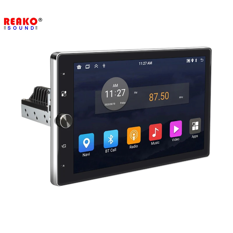 Radio Para Coche Con Pantalla Radio Coche 1 DIN Hodozzy Con CarPlay/Android Auto - Pantalla 7" IPS, Bluetooth 5.0, Cámara Trasera Autorradio CarPlay Android Auto Inalámbrico