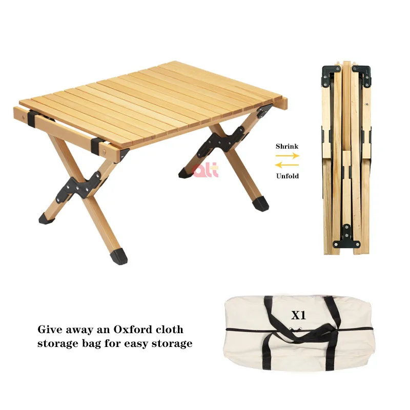 Folding Table Wood Camping Mini Wooden Folding Table - Buy Table ...