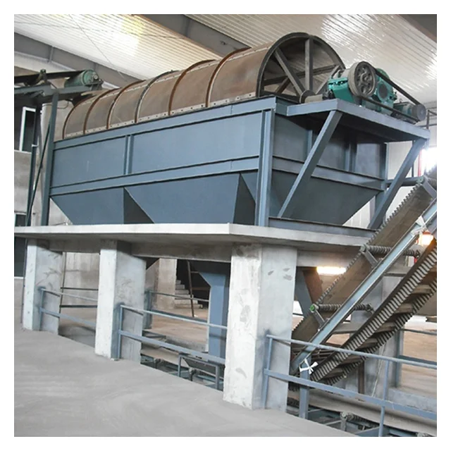 Municipal Solid Garbage Waste Recycling System Plant Trommel Screen