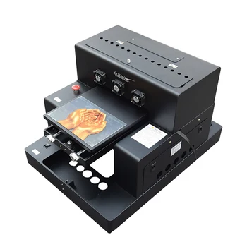 A4サイズ印刷機コマーシャルマックス2880*1440 DPI UVフラットベッド