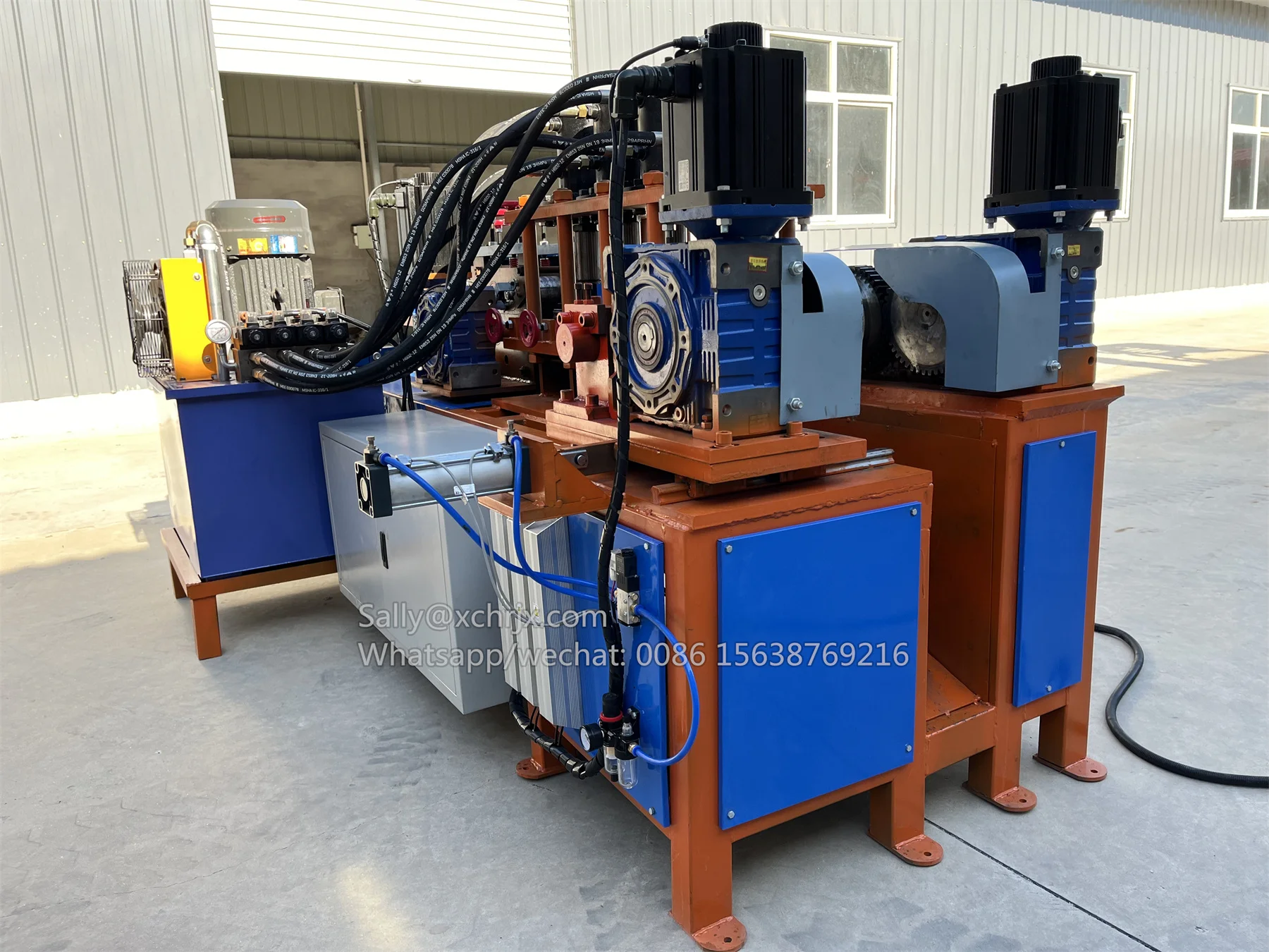 CNC Automatic Hose Pipe Clamp Hope Making Machine
