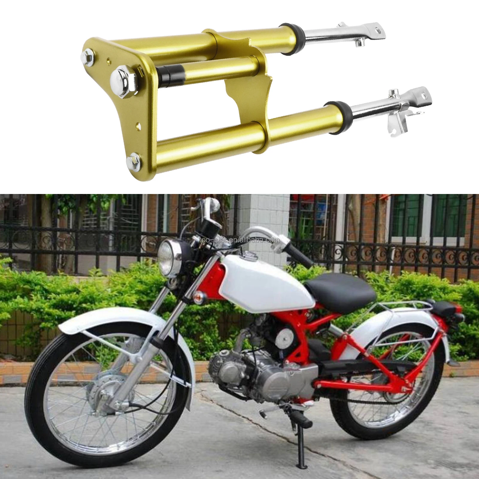 Передний амортизатор вилки в сборе для мотоцикла Honda XR50 CRF50 50cc 70cc 90cc