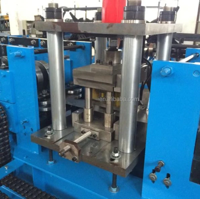 Galvanized Grape Stake Machine Vineyard Metal Trellis Post Roll Forming Machine for Vine Plants Height From 1.8m to 3m