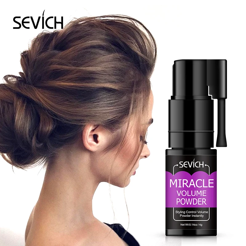 Sevich Volume Powder Private Label Custom Logo Texturizing Fluffy 4g Hair Styling Powder for Men