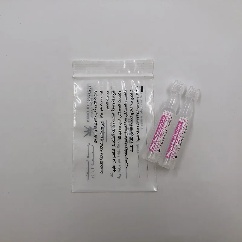 ldpe zip lock bolsas
