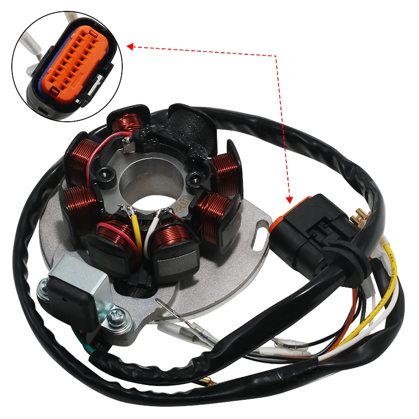 ATV Stator Coil Magneto Engine Rotor Coil for Gas Gas EC125 EC200 EC250 EC300 ME250534005 EE10000033012