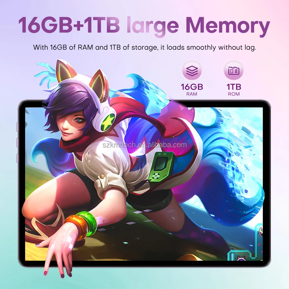 Hot Sales Educational 11-inch Kids Tablet PC Pad9 Ultra Android 15 Operating System Dual SIM 8800mAh Battery 5G 16GB Front MTK