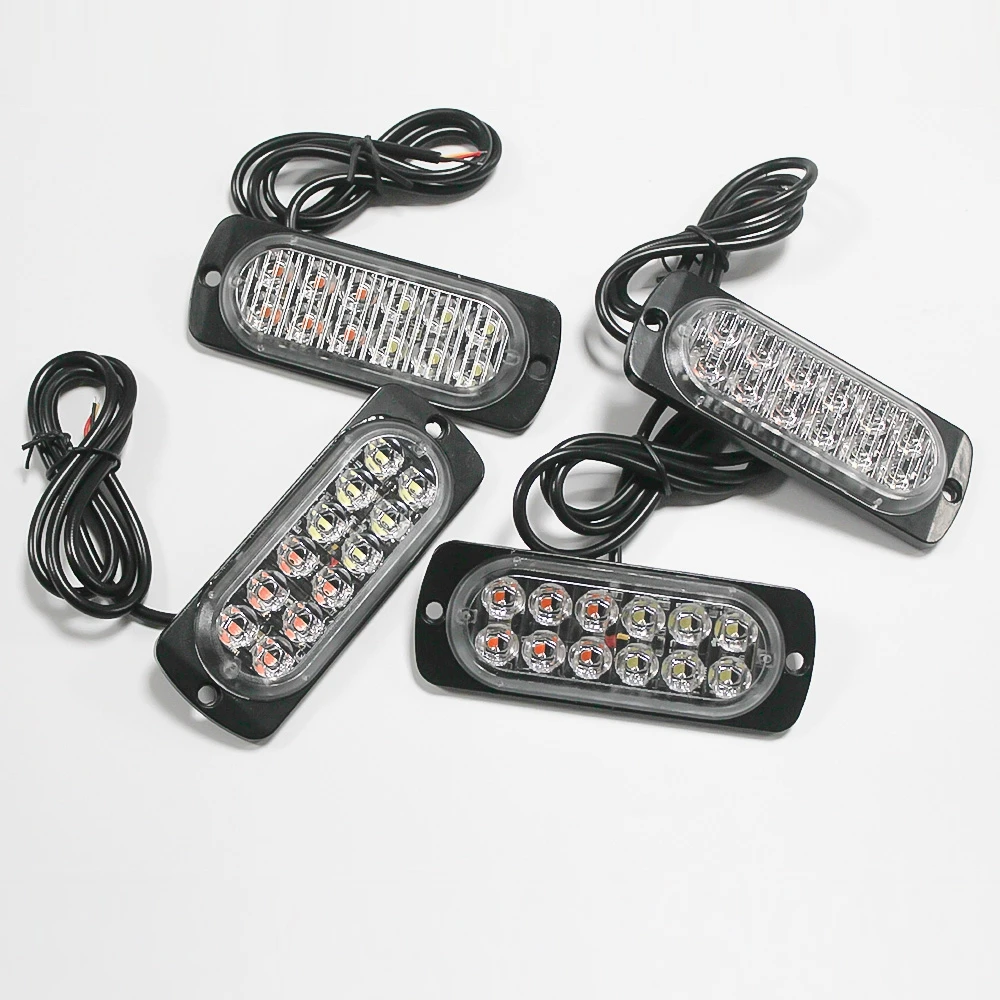 Recovery Truck Dash LED Warning Light Dual Colour Beacon Emergency Strobe 
