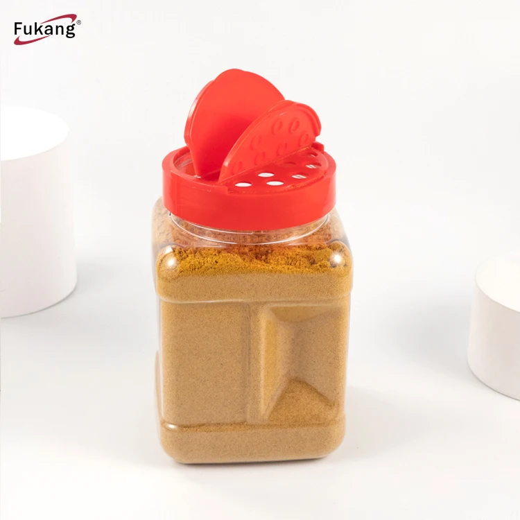 Free Sample High Quality Food Grade 500ml Square Plastic Salt Containers Spice Jar Buy Spice Jar Salt Shaker Bottle Plastic Salt Containers Product on Alibaba