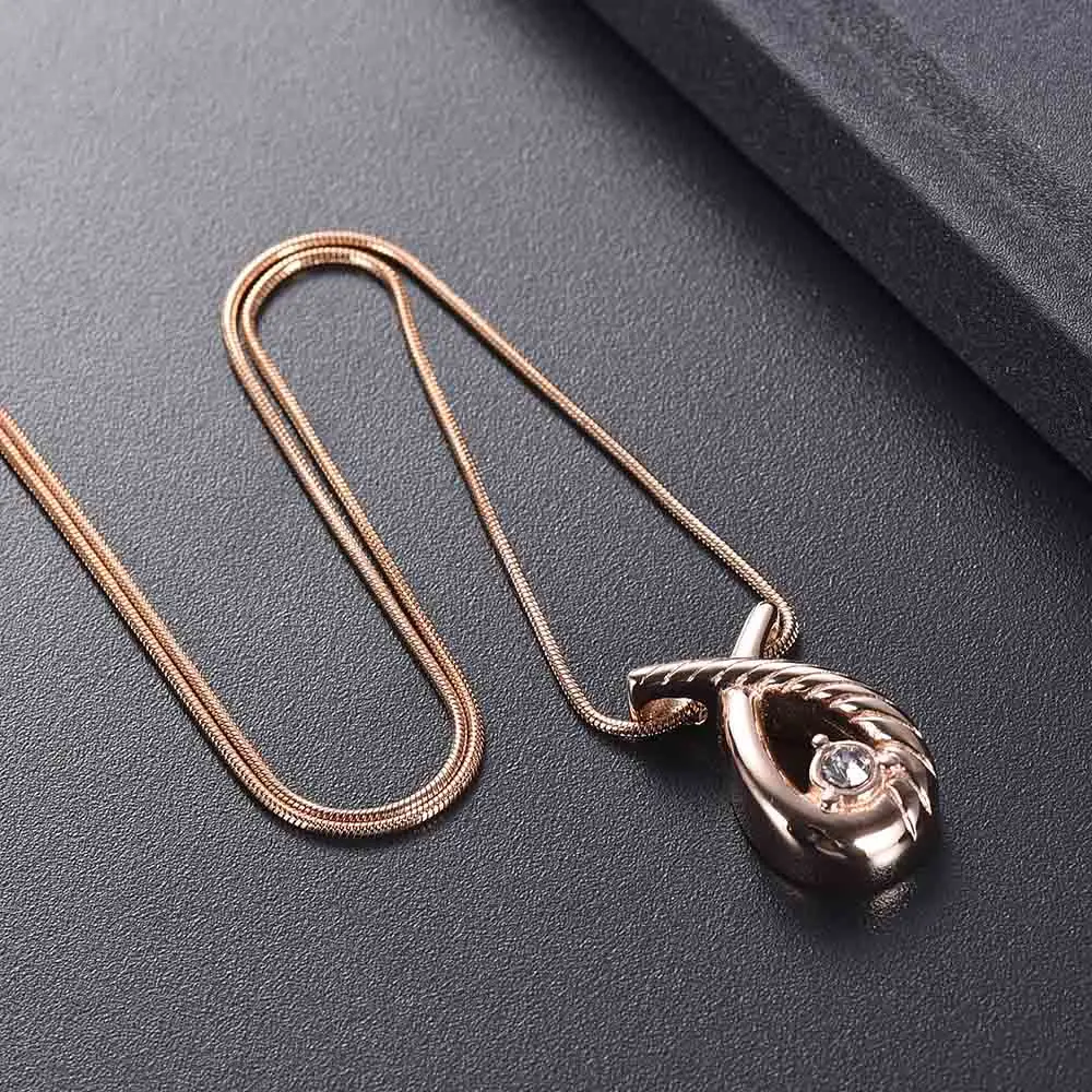 Cremation jewelry Irregular cremation urn necklace to commemorate the dead relatives/pets used for cremation funerals