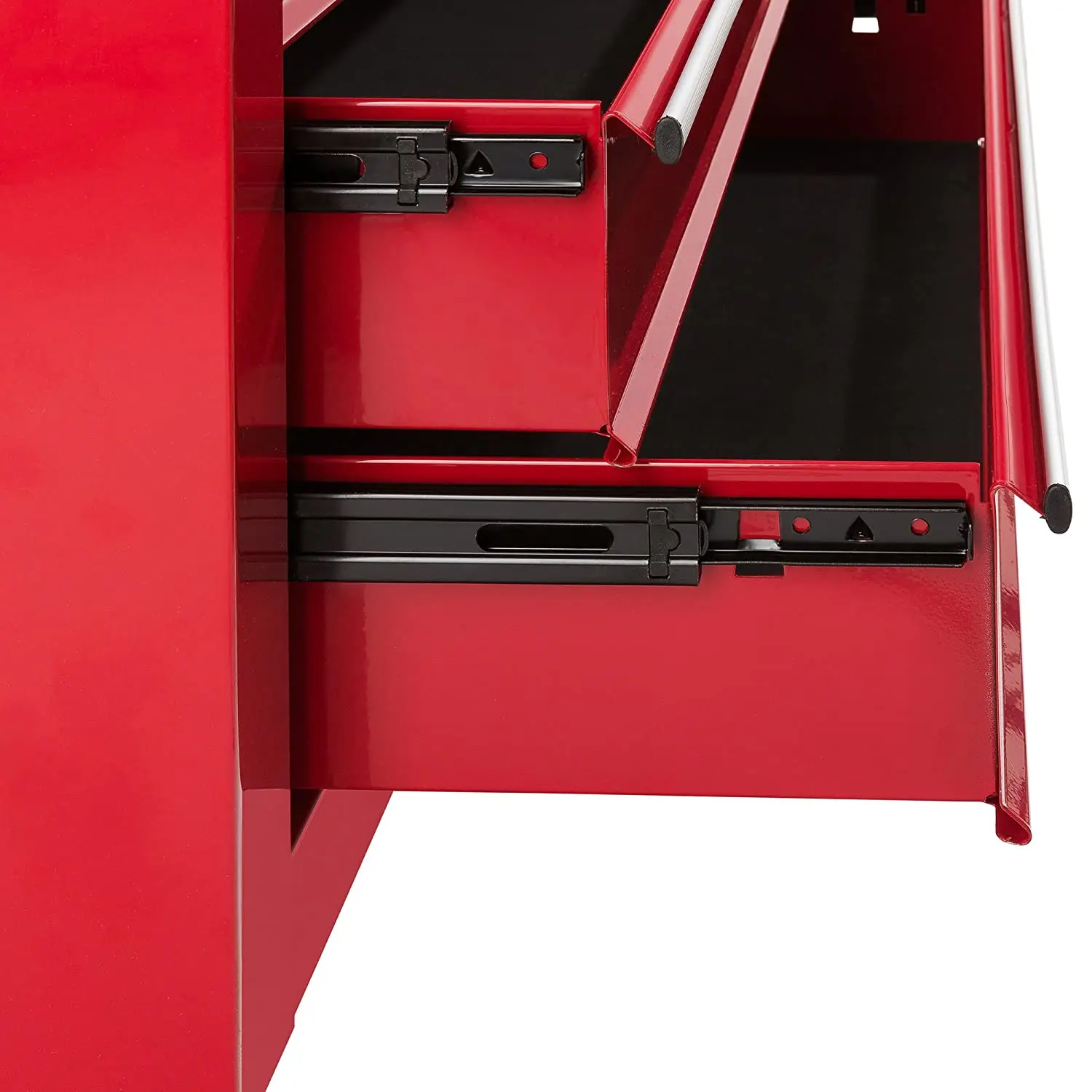 Red 5 Drawers Carbon Steel Tool Cabinet/ Tool Box/Tool Trolley  on Wheel with Handle for Workshop Garage Automotive Storage supplier