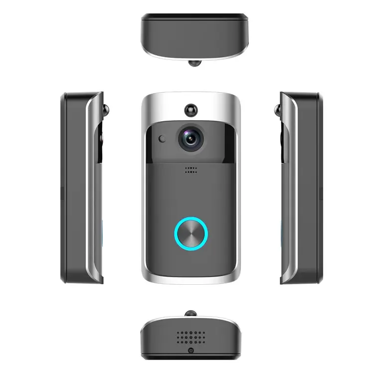 Hongnaer Two Way Intercom Ring Doorbell Wireless Camera HD Smart Security Doorbell With WiFi Camera Aiwit