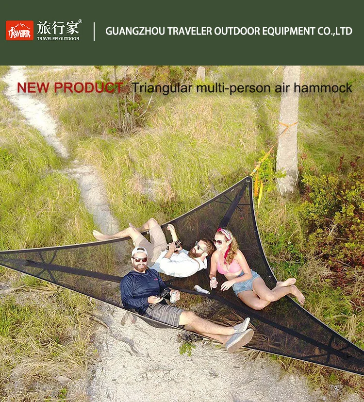 Wholesale Camping Portable Hammock Famiy Big Triangle Bed Hammock Tree Tent Buy Family Hammock
