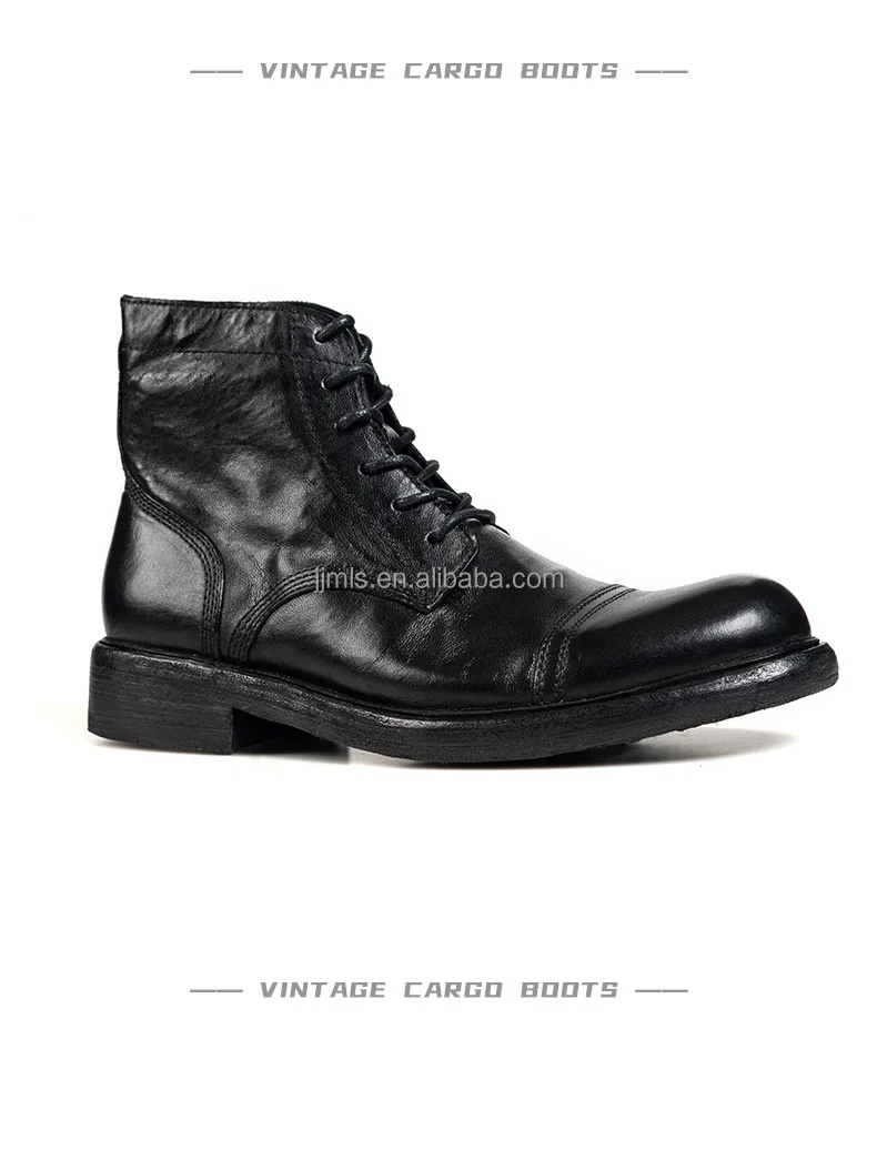 Washed Horse Skin Goodyear Welted Leather Men's Football Boot - Buy ...