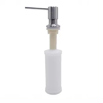 Universal Fit  stainless steel  bottle pump 2 in 1  soap dispenser liquid plastic bottle soap dispenser for kitchen sink