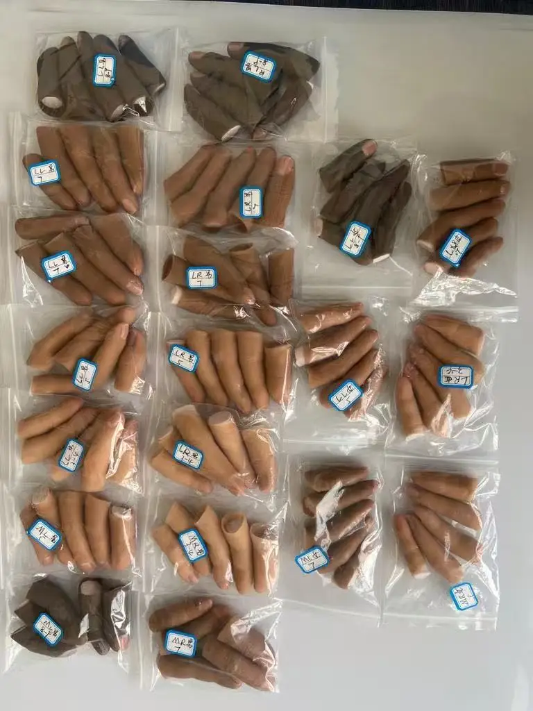 Normal Size Silicone Finger Prosthesis Cosmetics Implants Interventional Materials Custom Sized Prosthetic Artificial Limb
