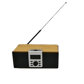 Home radio DAB Alarm clock radio wireless speaker / USB & TF card music play